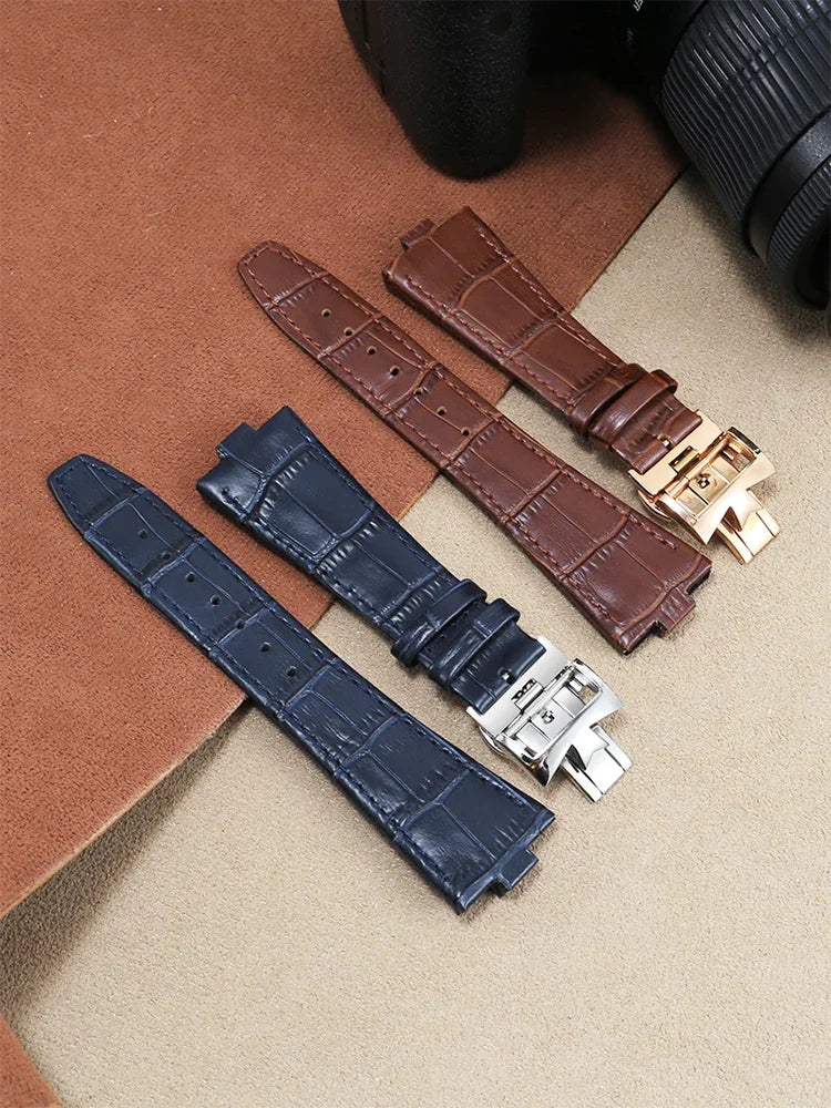 Genuine Leather Watchband 25mm×8mm