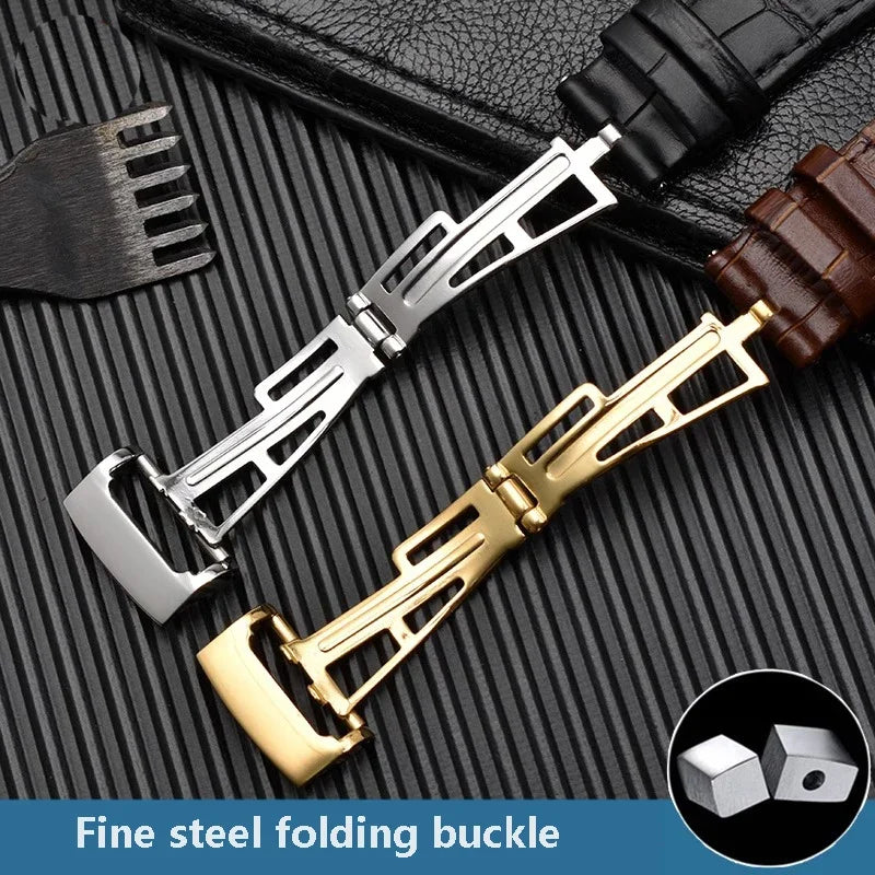 Genuine Leather Watchband 26mm