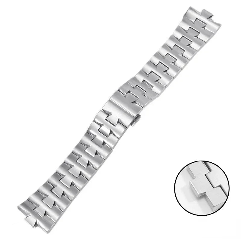 Stainless Steel Watchband 24mm×7mm