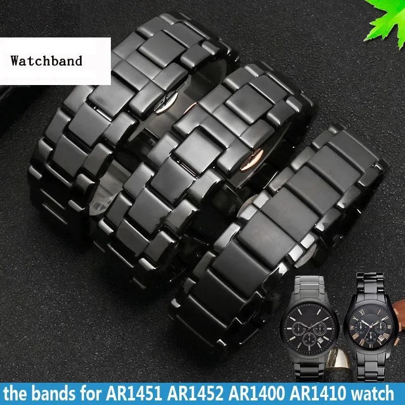 Ceramic Watchband 22mm 24mm