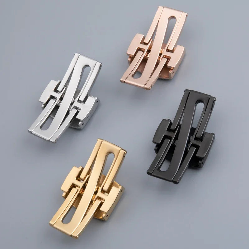 Stainless Steel Folding Buckle 18mm