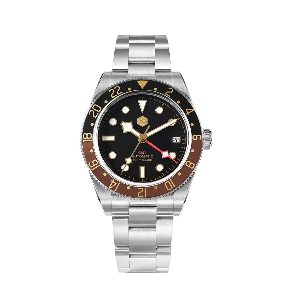 Root Beer GMT Automatic Watch SN0109