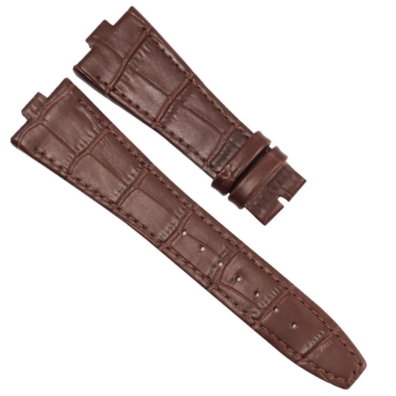 Genuine Leather Watchband 25mm×8mm