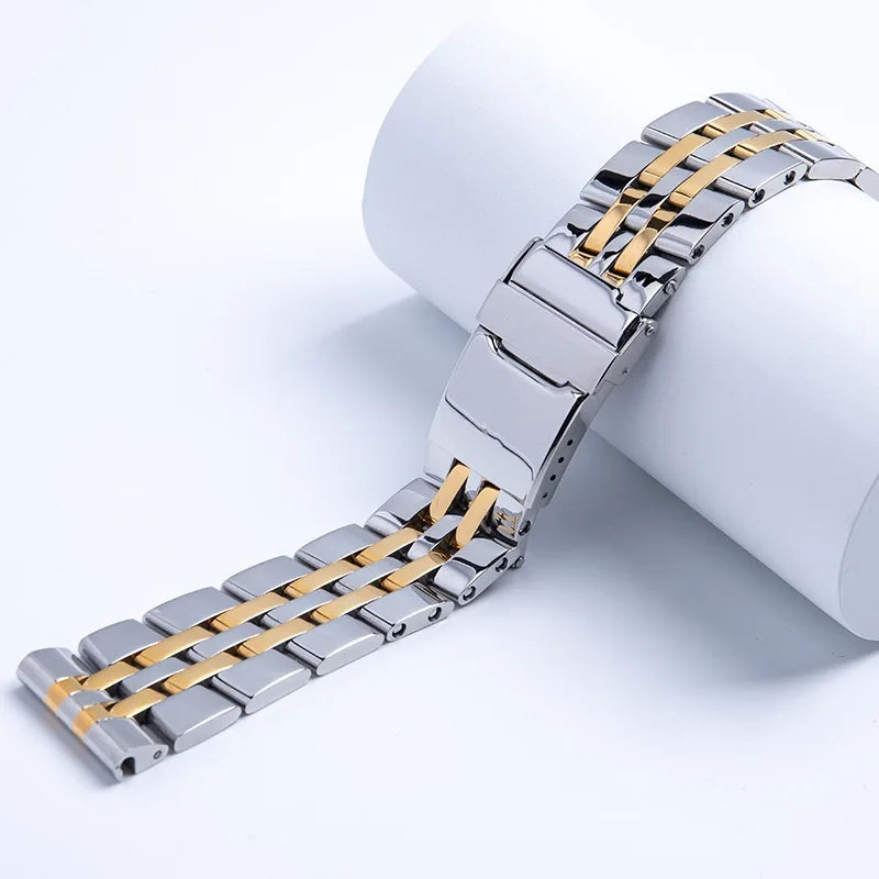 316L Stainless Steel Watchband 20mm 22mm 24mm