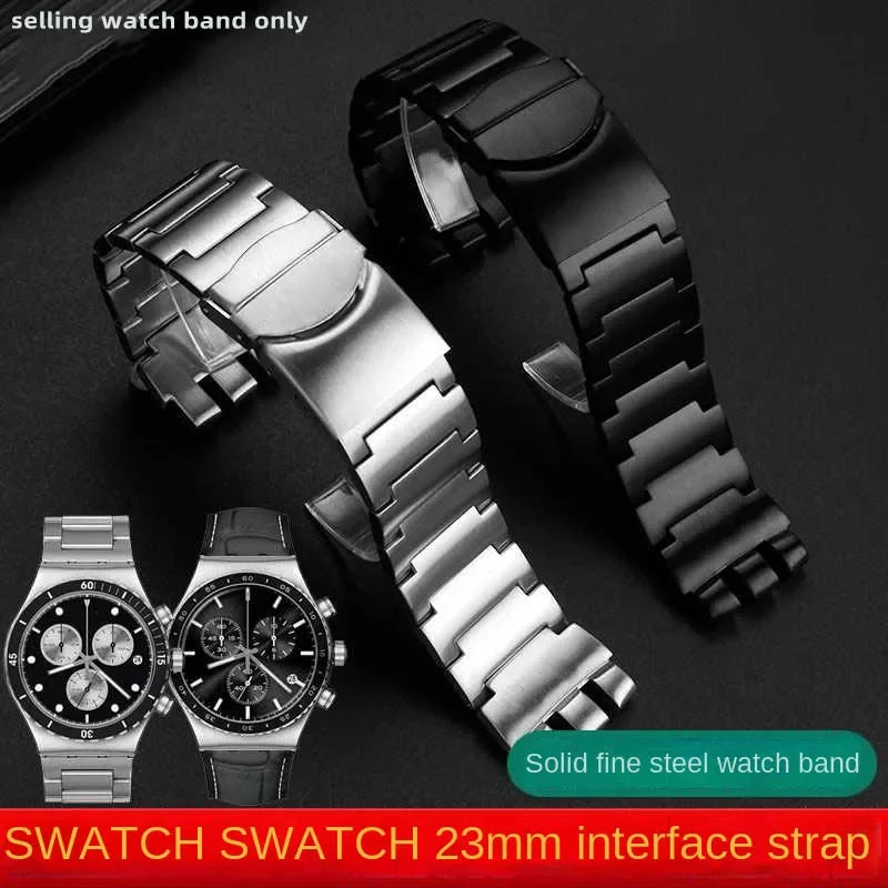 Stainless Steel Watchband 23mm