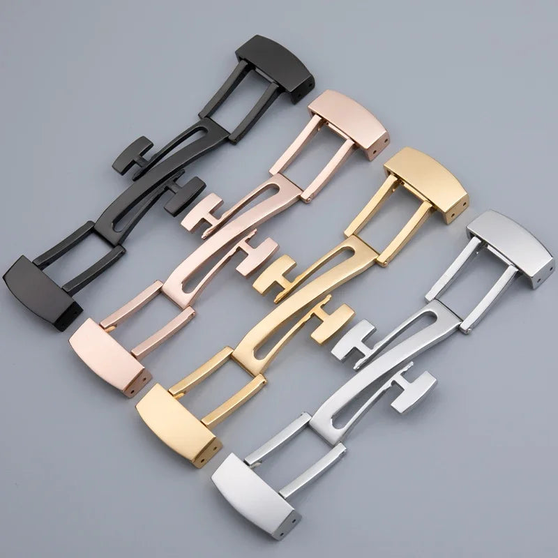 Stainless Steel Folding Buckle 18mm