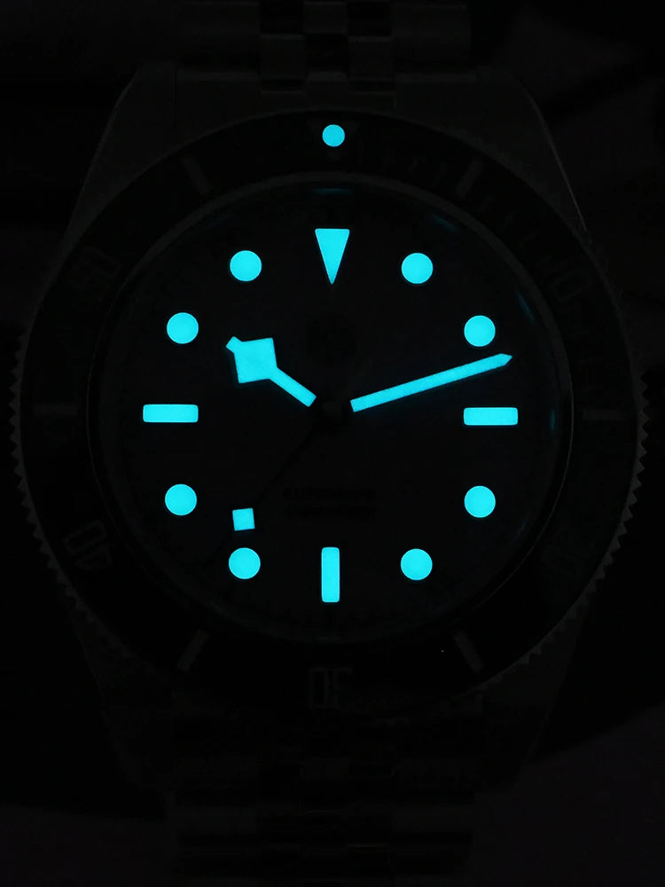 Pink Dial Diver Automatic Watch SN0128