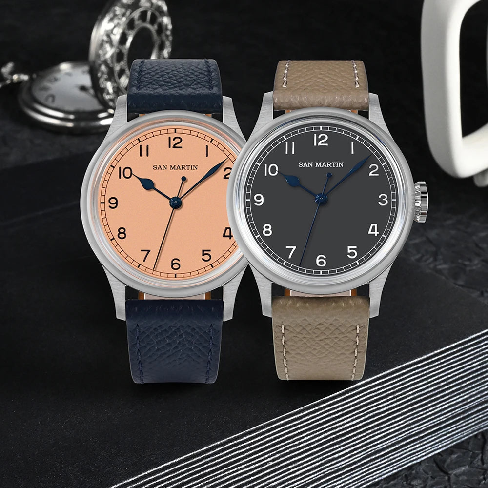 Blue Hands Pilot Automatic Watch SN0105G