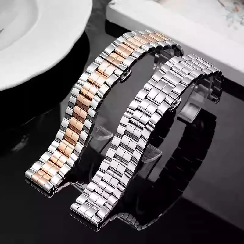 Stainless Steel Watchband 15mm 18mm