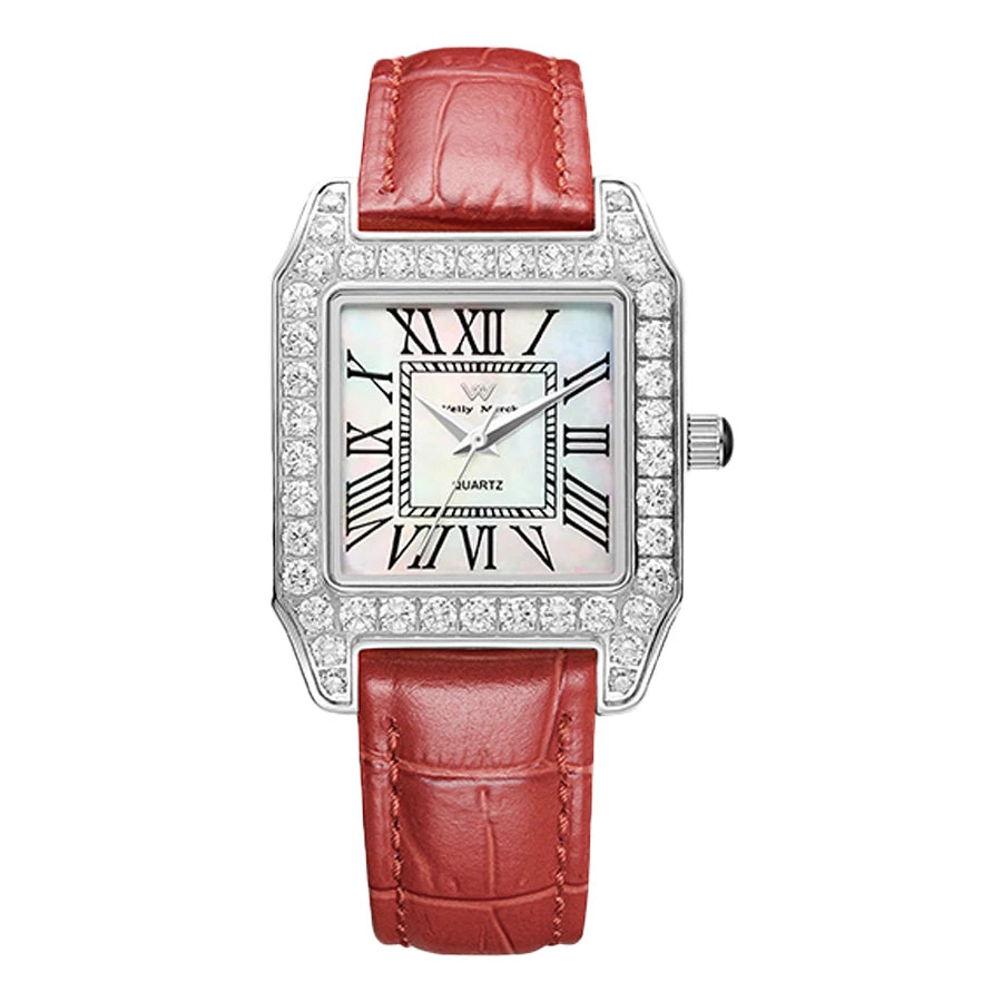 Elegant Quartz Watch 076L-WM