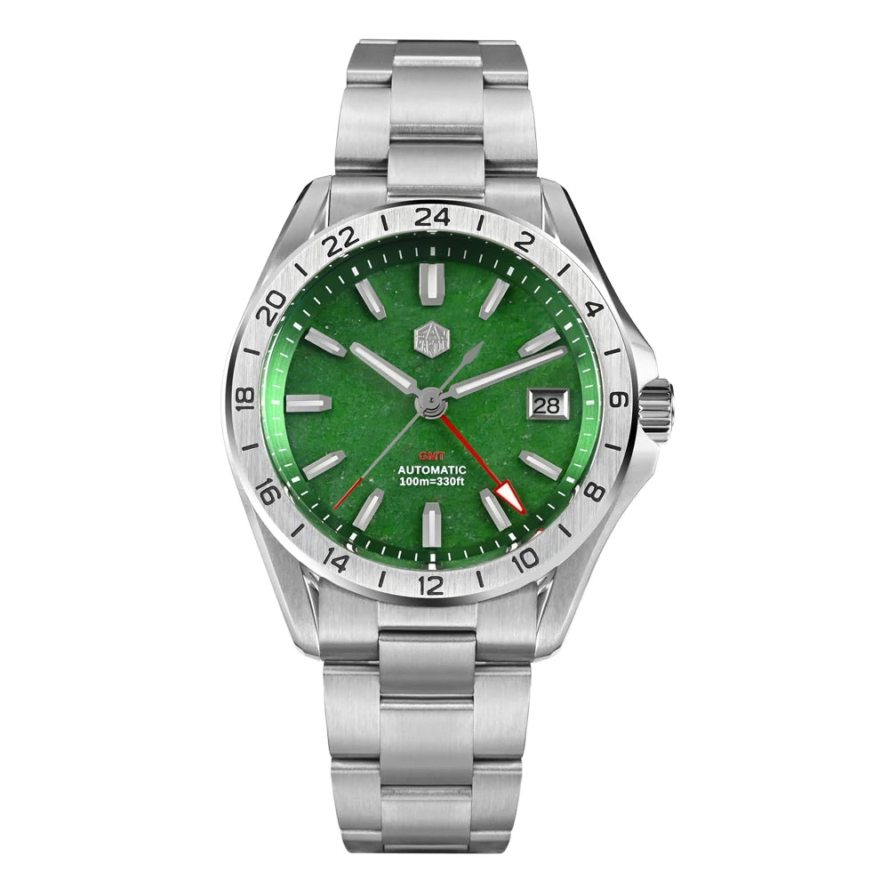 Aventurine GMT Automatic Watch SN0129