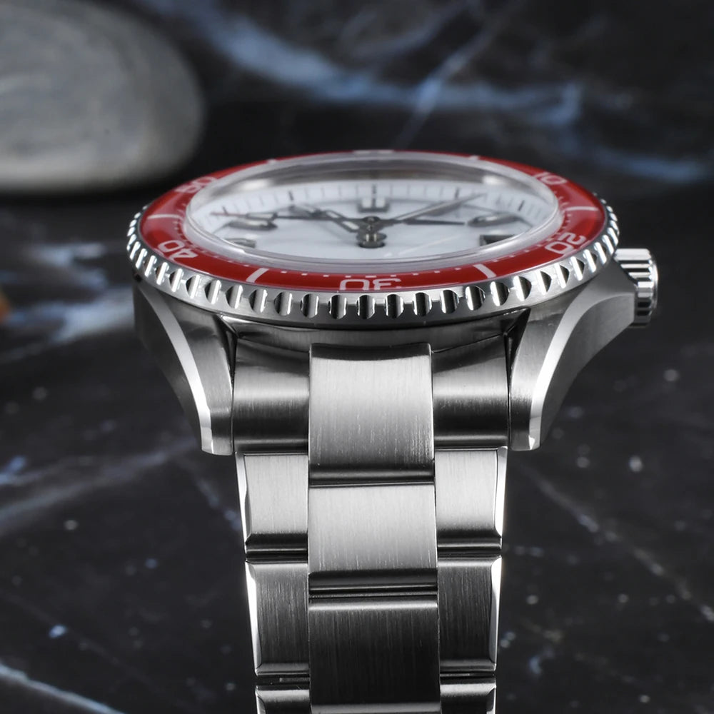 Enamel Dial Diver Automatic Watch SN0129