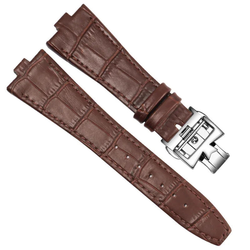 Genuine Leather Watchband 25mm×8mm