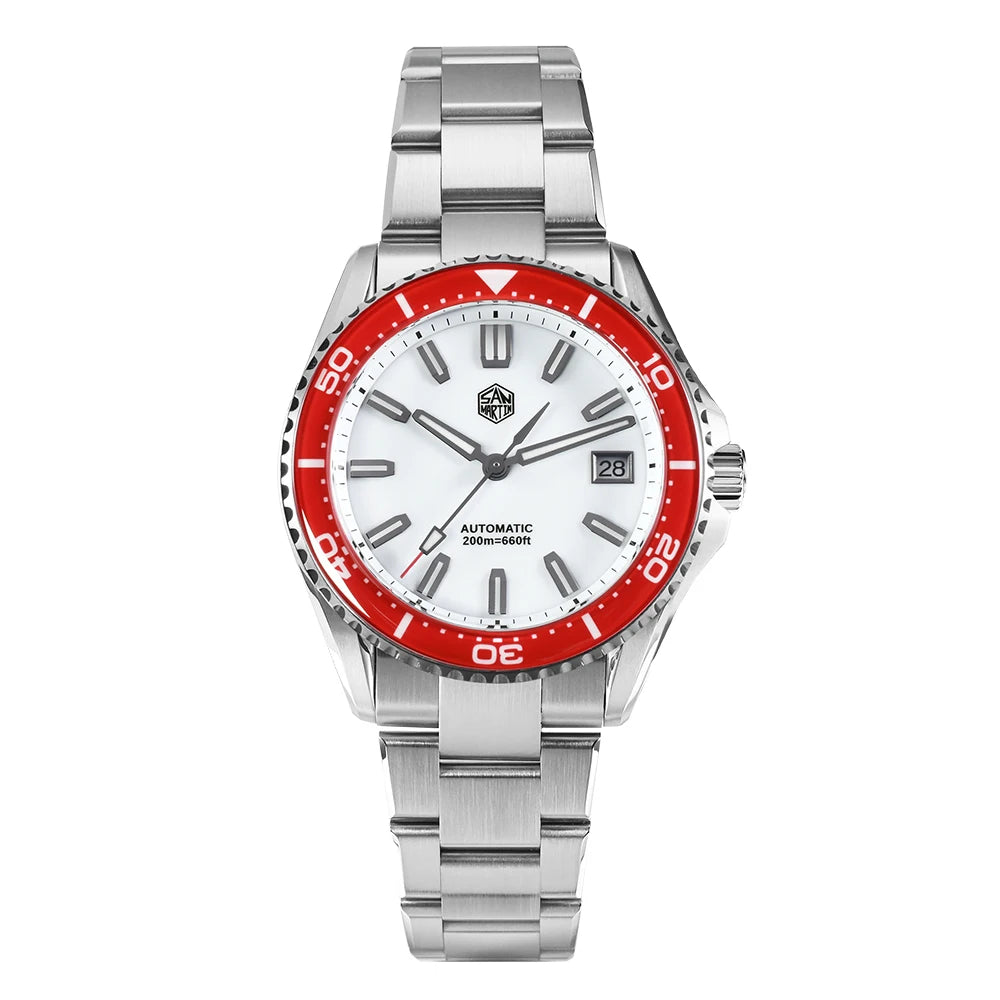 Enamel Dial Diver Automatic Watch SN0129