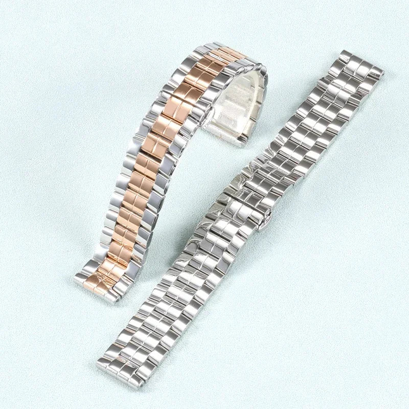 Stainless Steel Watchband 15mm 18mm