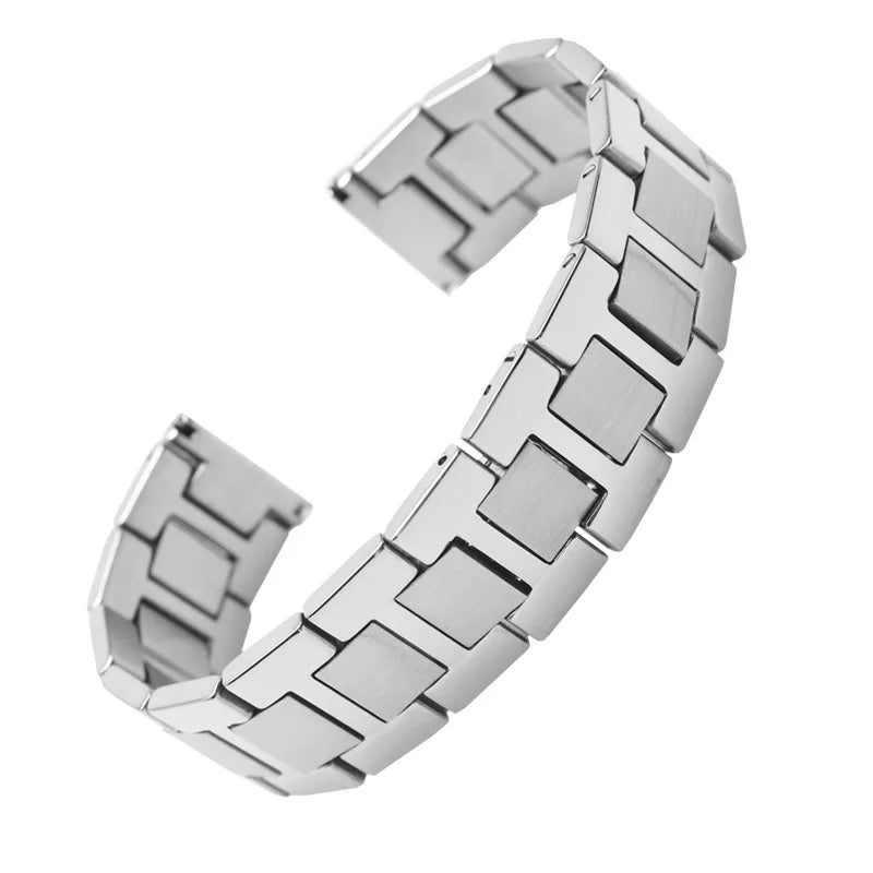 Stainless Steel Watchband 20mm 17.5mm 19mm 21mm 23.5mm