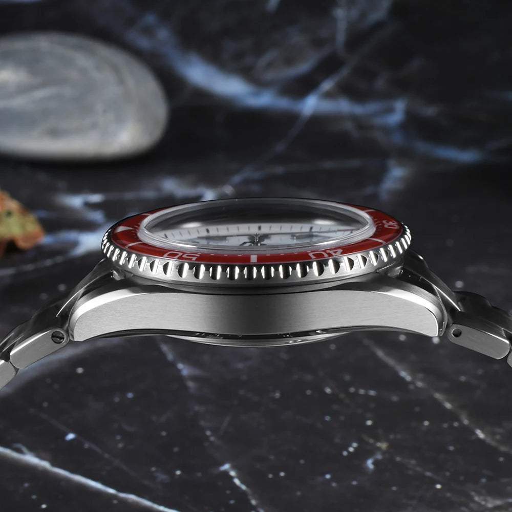 Enamel Dial Diver Automatic Watch SN0129