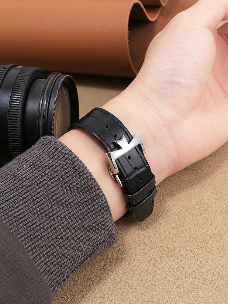 Genuine Leather Watchband 25mm×8mm