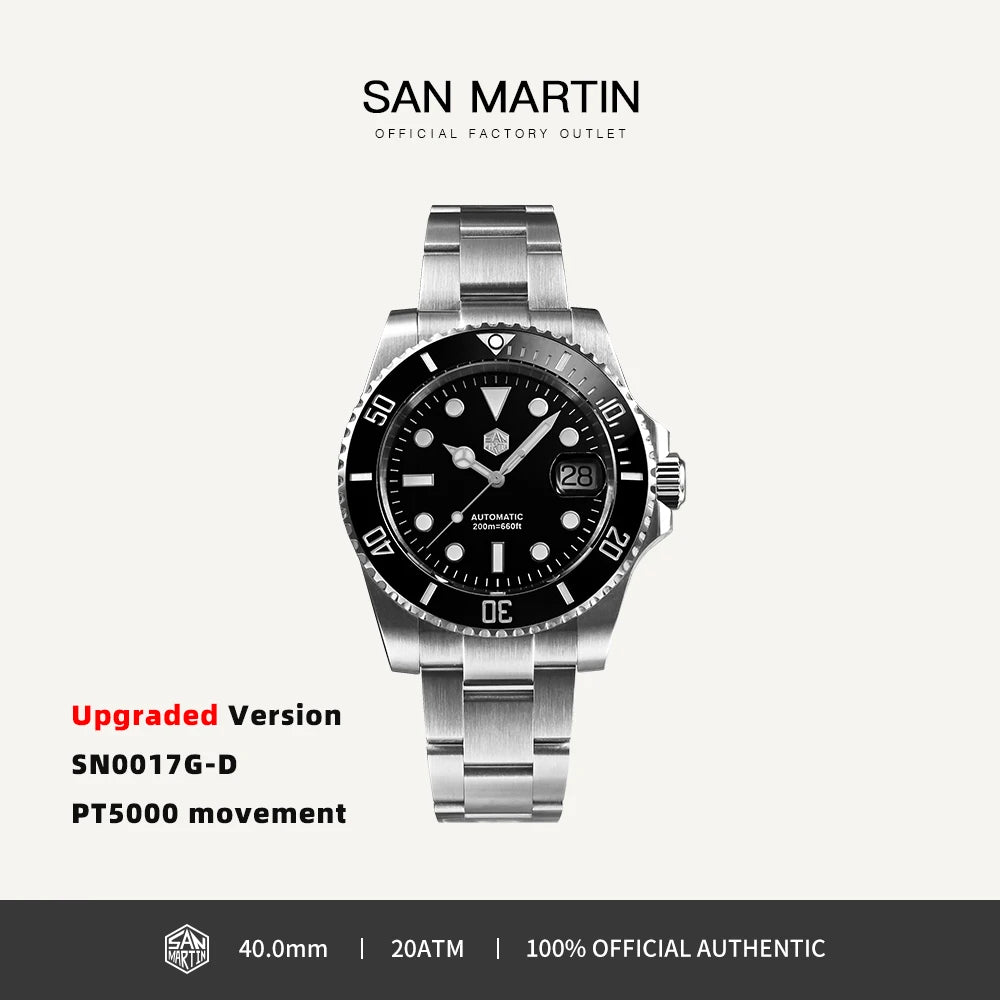 Sub Diver Automatic Watch SN0017G-D