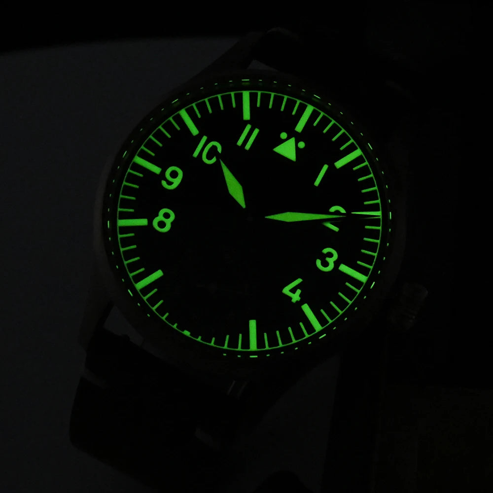 Bronze Pilot Hand-Winding Watch SN0117