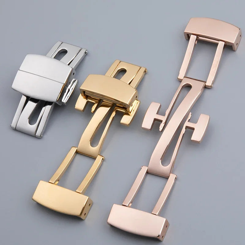 Stainless Steel Folding Buckle 18mm