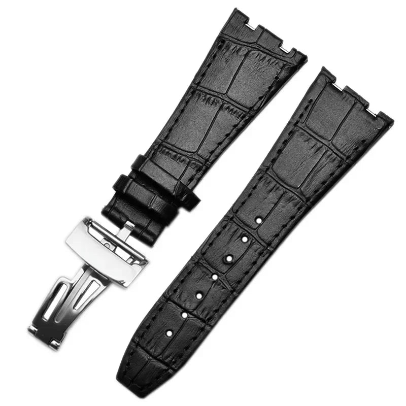 Genuine Leather Watchband 26mm