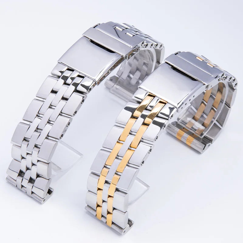 316L Stainless Steel Watchband 20mm 22mm 24mm
