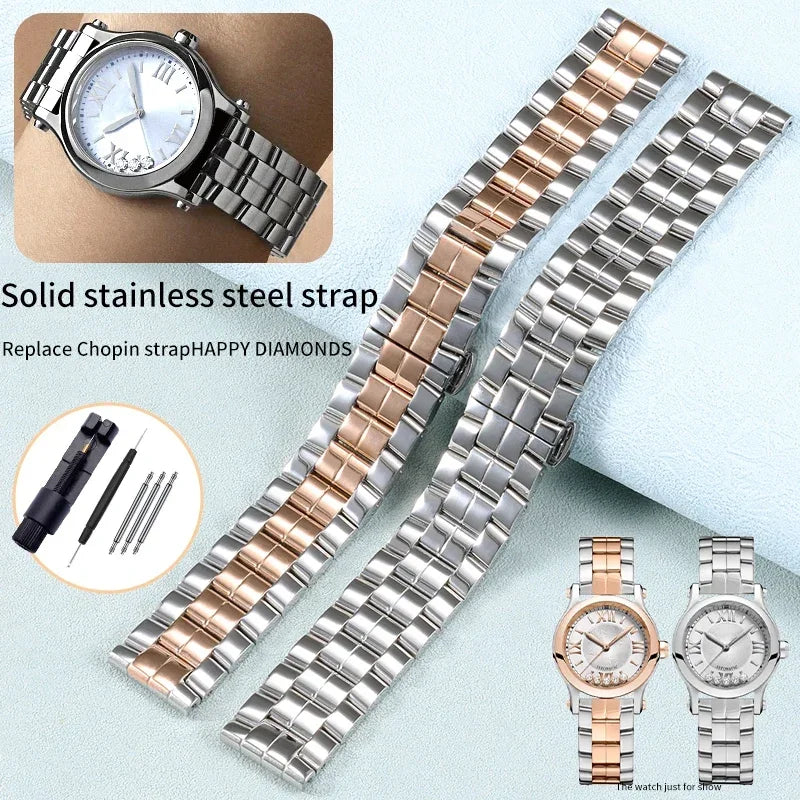 Stainless Steel Watchband 15mm 18mm