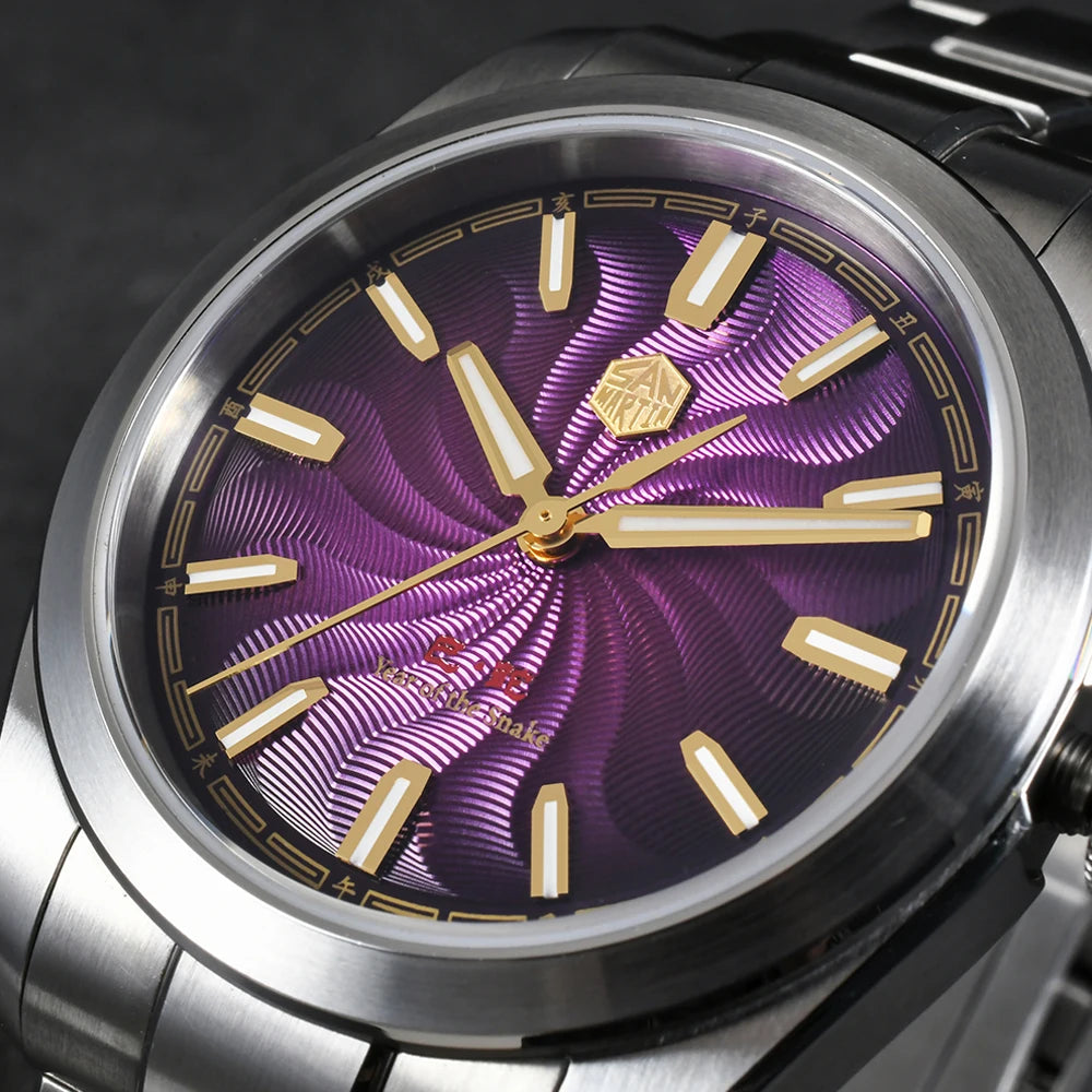 Guilloche Limited Edition Automatic Watch SN0144