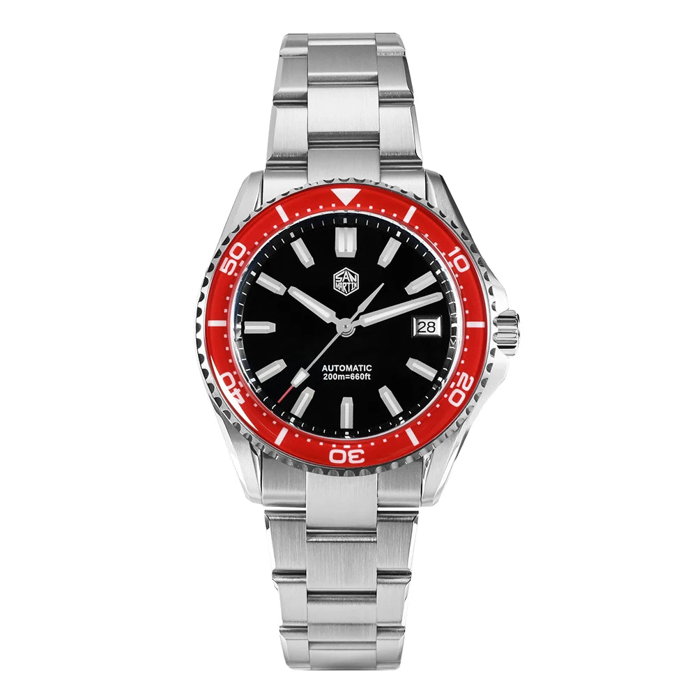 Enamel Dial Diver Automatic Watch SN0129