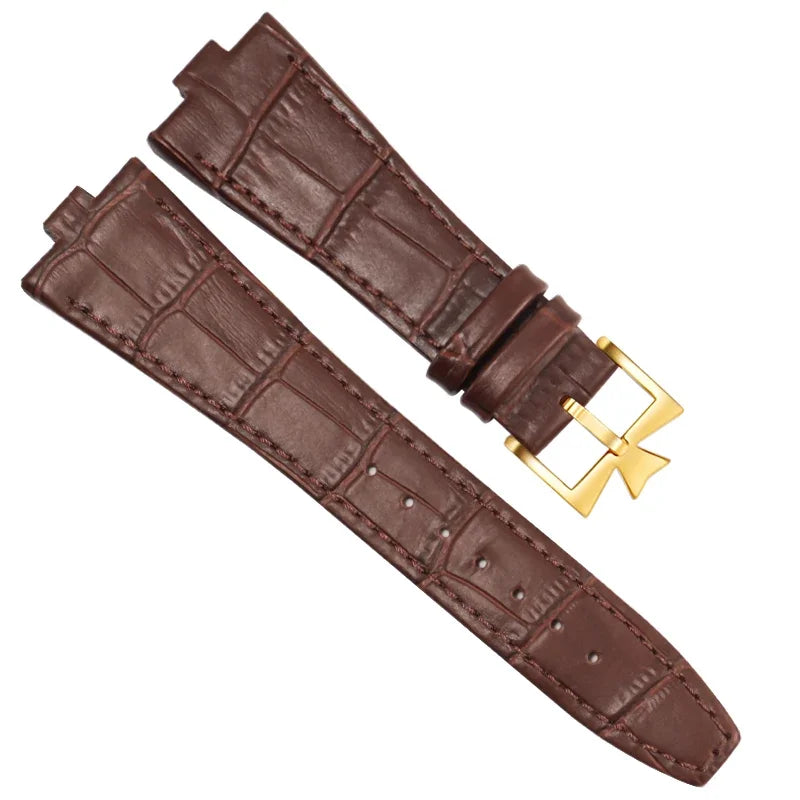 Genuine Leather Watchband 25mm×8mm