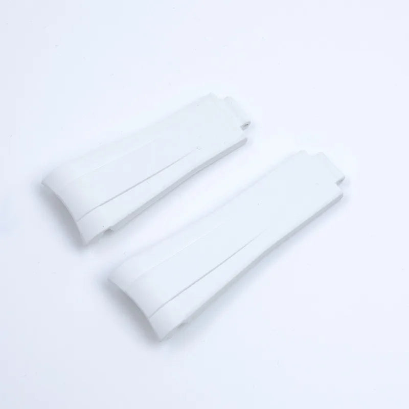 FKM Fluororubber Watchband 19mm 20mm