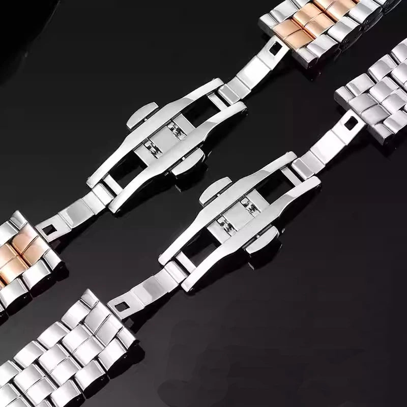 Stainless Steel Watchband 15mm 18mm