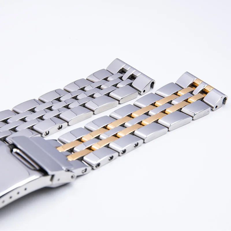 316L Stainless Steel Watchband 20mm 22mm 24mm