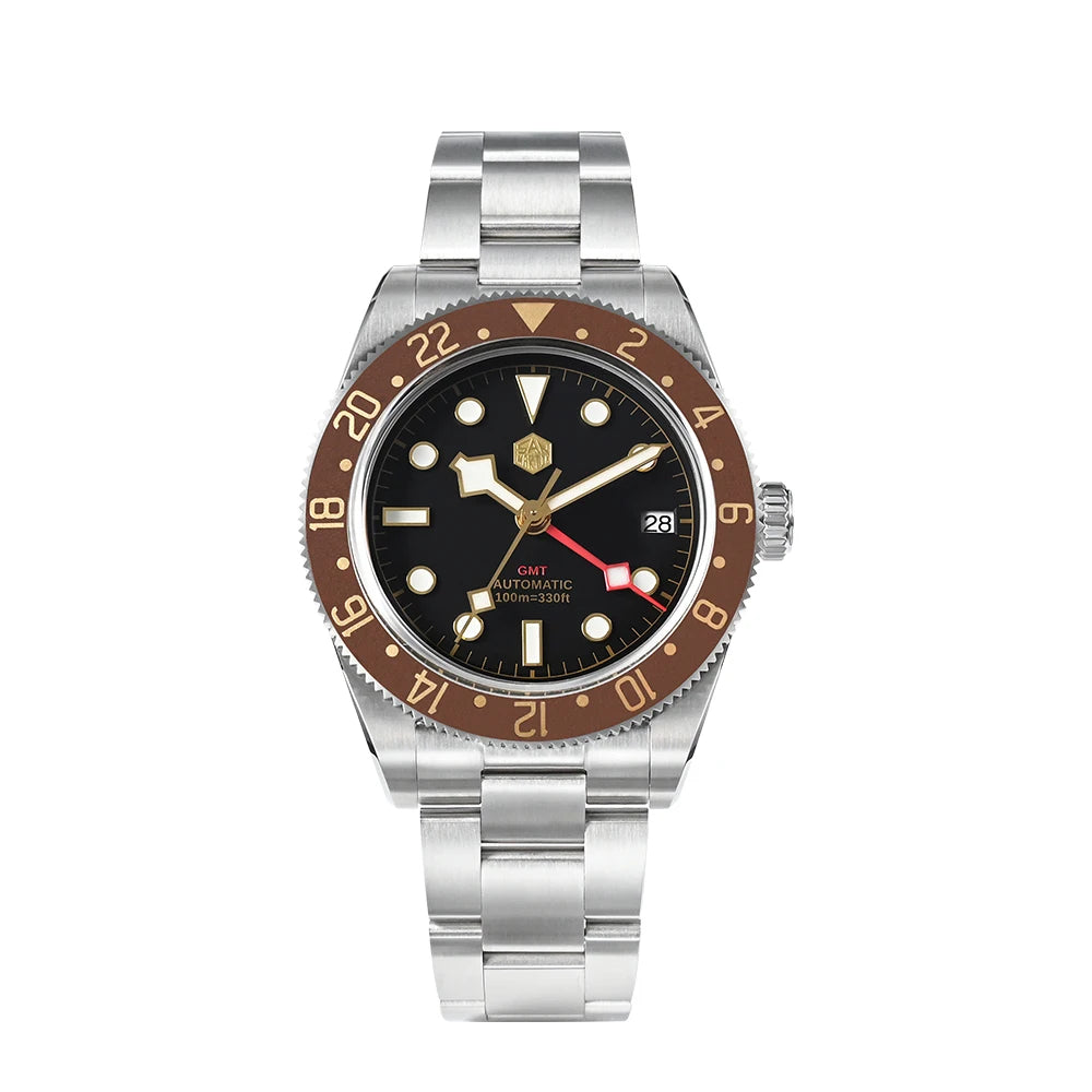 Root Beer GMT Automatic Watch SN0109
