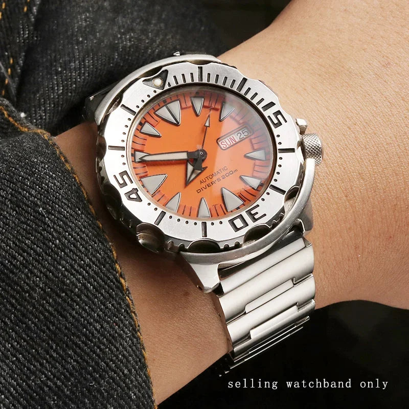 Stainless Steel Watchband — SEIKO Fit