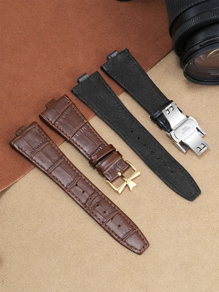 Genuine Leather Watchband 25mm×8mm