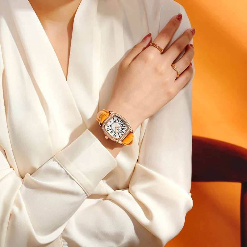 Elegant Quartz Watch 073L-WM