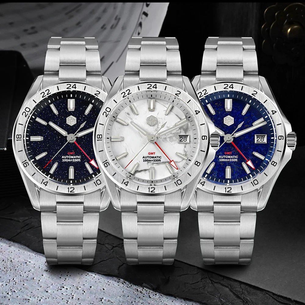 Aventurine GMT Automatic Watch SN0129