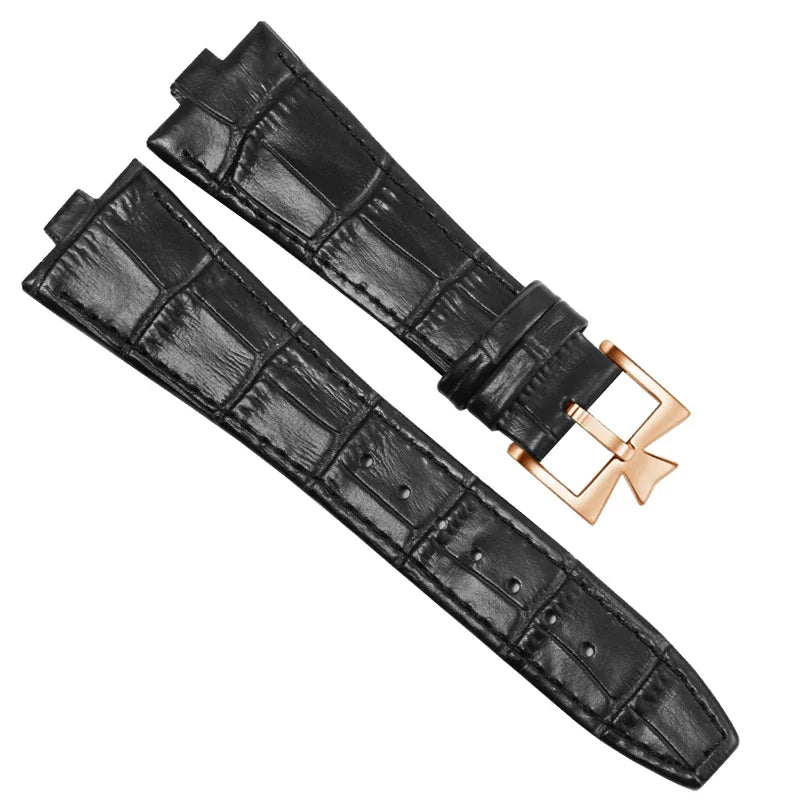 Genuine Leather Watchband 25mm×8mm