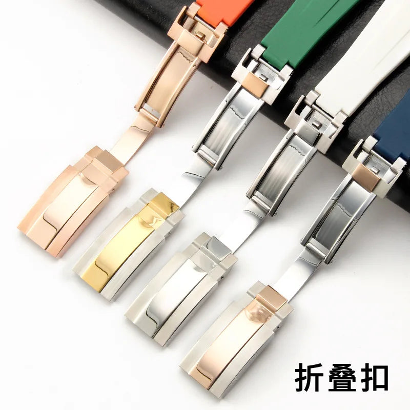 Silicone Rubber Watchband 20mm 21mm