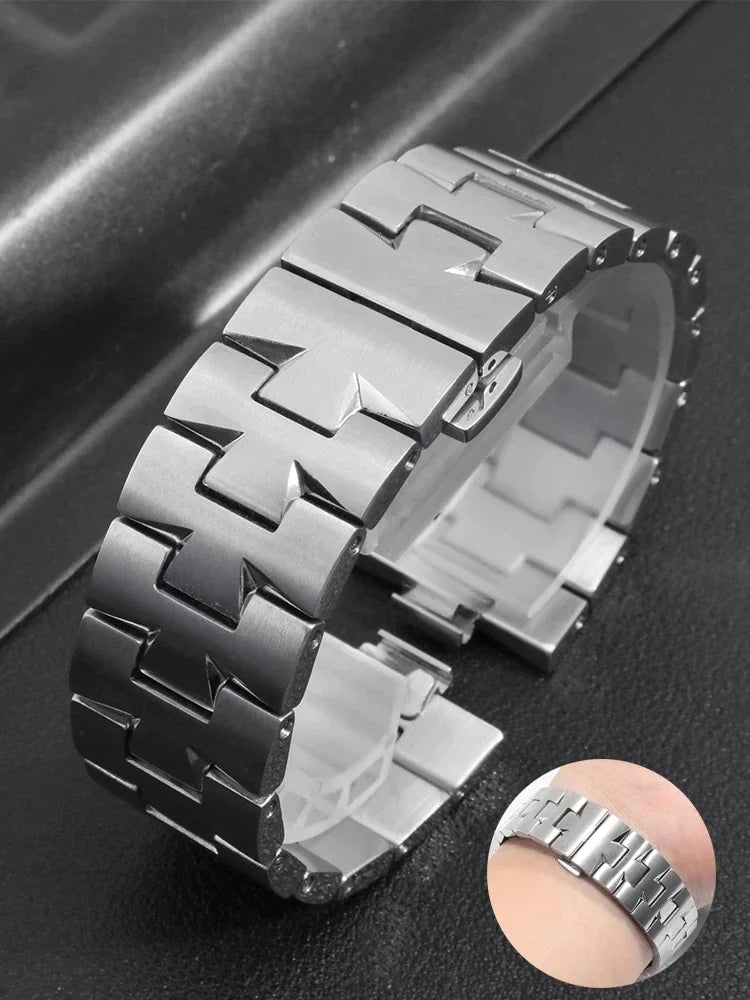 Stainless Steel Watchband 24mm×7mm