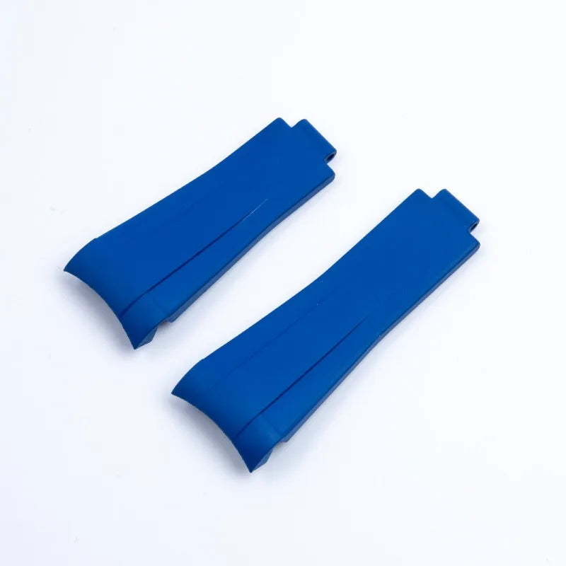 FKM Fluororubber Watchband 19mm 20mm