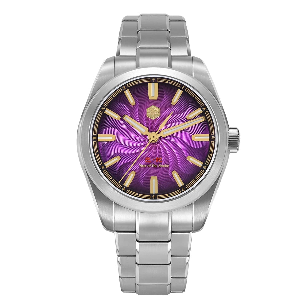 Guilloche Limited Edition Automatic Watch SN0144