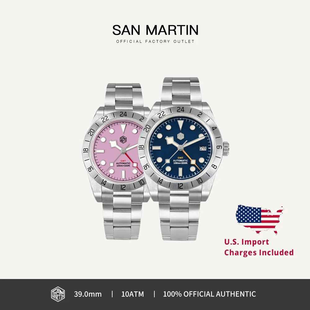 Couple GMT Automatic Watch SN0136