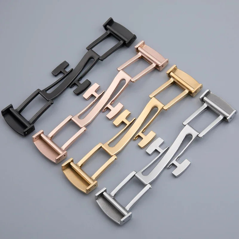 Stainless Steel Folding Buckle 18mm