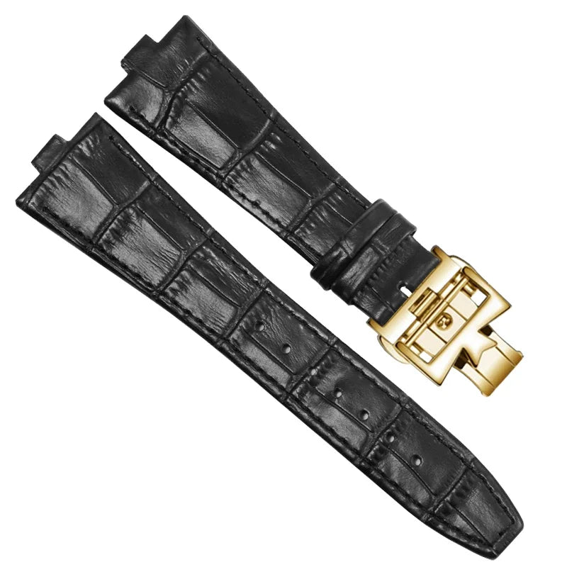 Genuine Leather Watchband 25mm×8mm