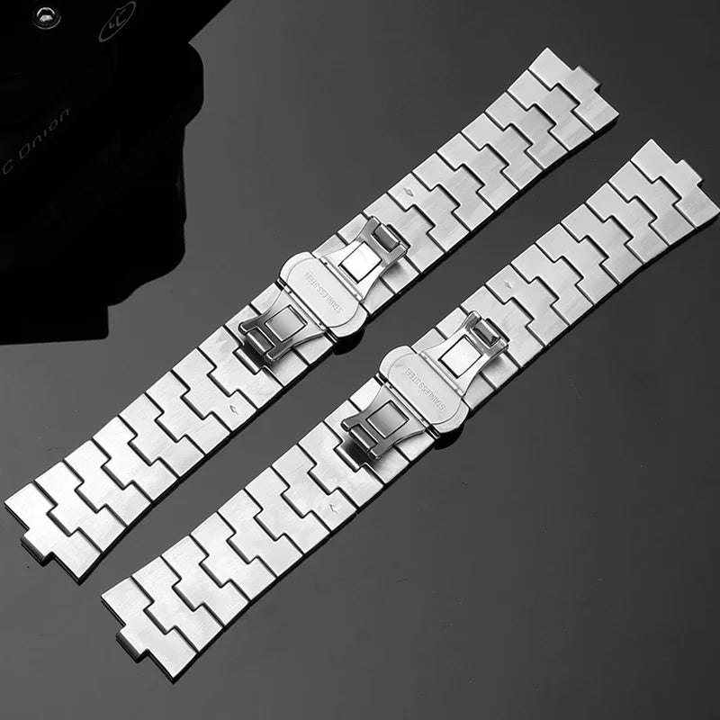 Stainless Steel Watchband 24mm×7mm